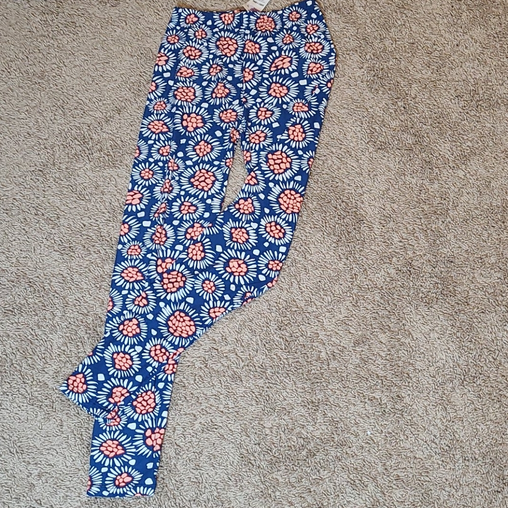 Agnes&Dora women's blue sprout leggings